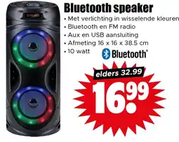 Dirk Bluetooth speaker aanbieding
