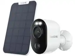 MediaMarkt Reolink Argus B310 Outdoor Camera 3mp Spotlight Battery Inc Solar Panel Slimme Binnen- / Buitencamer aanbieding