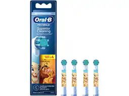 MediaMarkt Oral-b Kids Lion King 4 Stuks Opzetborstels Wit aanbieding