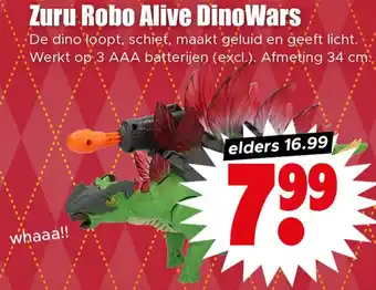 Dirk Zuru Robo Alive DinoWars aanbieding