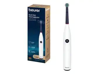 MediaMarkt Beurer Tb 15 Green Planet Elektrische Tandenborstel Wit Met Donkerblauwe Opzetborstel aanbieding