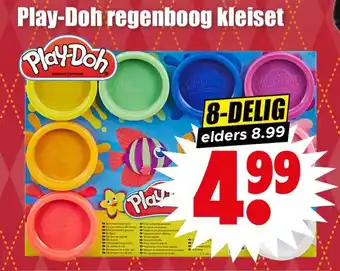 Dirk Play-Doh regenboog kleiset aanbieding
