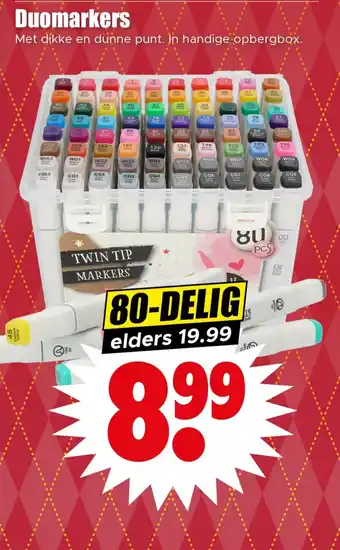 Dirk Duomarkers aanbieding