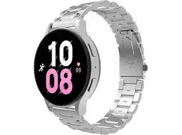 MediaMarkt Just In Case Primesteel Strap Samsung Galaxy Watch 20mm Horlogebandje Zilver aanbieding