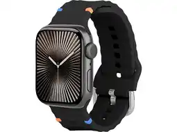 MediaMarkt Just In Case Activeflex Strap Apple Watch 44-49mm Horlogebandje Zwart aanbieding