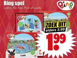 Dirk Bing spel aanbieding