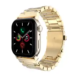 MediaMarkt Just In Case Primesteel Strap Apple Watch 40-42mm Horlogebandje Goud aanbieding
