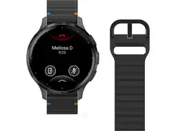 MediaMarkt Just In Case Activeflex Garmin Venu 3s Horlogebandje Zwart aanbieding
