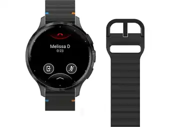 MediaMarkt Just In Case Activeflex Garmin Venu 3s Horlogebandje Zwart aanbieding