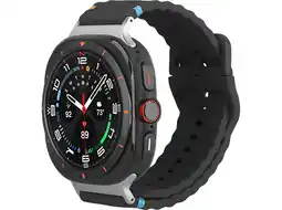 MediaMarkt Just In Case Activeflex Strap Samsung Galaxy Ultra (2025/2024) Horlogebandje Zwart aanbieding