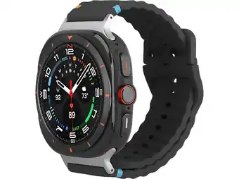 MediaMarkt Just In Case Activeflex Strap Samsung Galaxy Ultra (2025/2024) Horlogebandje Zwart aanbieding