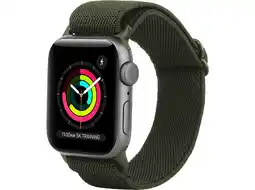 MediaMarkt Just In Case Urban Textura Strap Apple Watch 44-49mm Horlogebandje Groen aanbieding