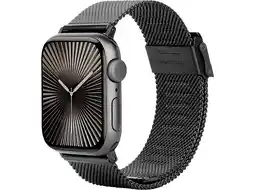 MediaMarkt Just In Case Silksteel Strap Apple Watch 40-42mm Horlogebandje Zwart aanbieding