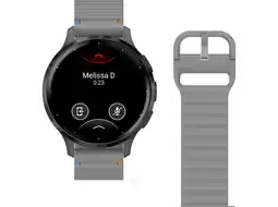 MediaMarkt Just In Case Activeflex Garmin Venu 3s Horlogebandje Grijs aanbieding
