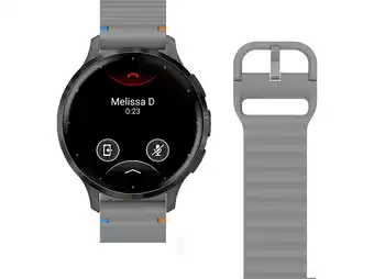 MediaMarkt Just In Case Activeflex Garmin Venu 3s Horlogebandje Grijs aanbieding
