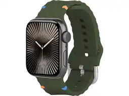 MediaMarkt Just In Case Activeflex Strap Apple Watch 44-49mm Horlogebandje Khaki aanbieding