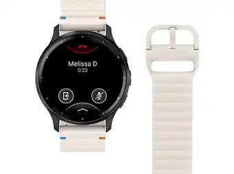 MediaMarkt Just In Case Activeflex Garmin Venu 3 Horlogebandje Ivoor aanbieding