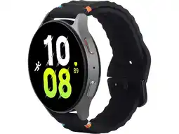 MediaMarkt Just In Case Activeflex Strap Samsung Galaxy Watch 20mm Horlogebandje Zwart aanbieding