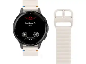 MediaMarkt Just In Case Activeflex Garmin Venu 3s Horlogebandje Ivoor aanbieding