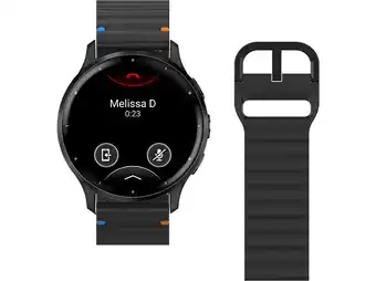 MediaMarkt Just In Case Activeflex Garmin Venu 3 Horlogebandje Zwart aanbieding