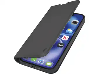 MediaMarkt Sbs Mobile Wallet Smooth Telefoonhoesje Voor Apple Iphone 16e Zwart aanbieding