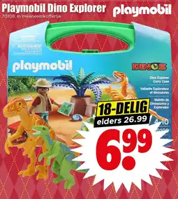 Dirk Playmobil Dino Explorer aanbieding