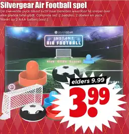 Dirk Silvergear Air Football spel aanbieding
