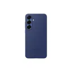 MediaMarkt Samsung Silicone Telefoonhoesje Voor Samsung Galaxy S25 Plus Blauw aanbieding