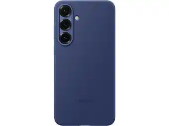 MediaMarkt Samsung Silicone Telefoonhoesje Voor Samsung Galaxy S25 Plus Blauw aanbieding