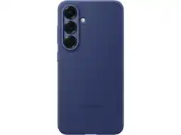 MediaMarkt Samsung Silicone Telefoonhoesje Voor Samsung Galaxy S25 Blauw aanbieding