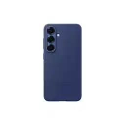 MediaMarkt Samsung Silicone Telefoonhoesje Voor Samsung Galaxy S25 Blauw aanbieding