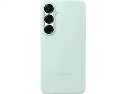 MediaMarkt Samsung Silicone Telefoonhoesje Voor Samsung Galaxy S25 Groen aanbieding
