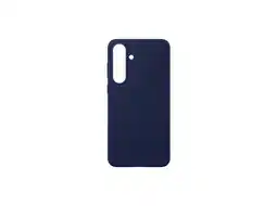 MediaMarkt Samsung Silicone Telefoonhoesje Voor Samsung Galaxy S25 Fe Donker Blauw aanbieding