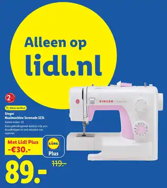 Singer Naaimachine Serenade 323L