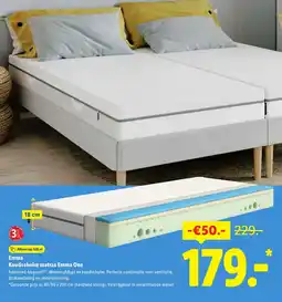 Lidl Emma Koudschuim matras Emma One aanbieding