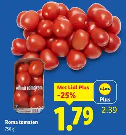 Lidl Roma tomaten aanbieding