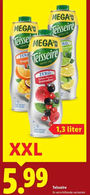 Lidl Teisseire XXL aanbieding