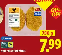 Lidl Kipkrokantschnitzel aanbieding