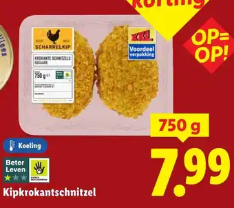 Lidl Kipkrokantschnitzel aanbieding