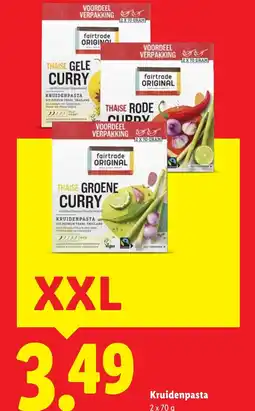 Lidl Kruidenpasta XXL aanbieding