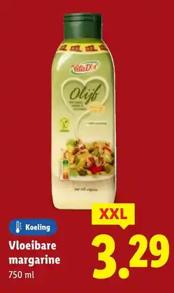 Lidl Vloeibare margarine XXL aanbieding