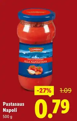 Lidl Pastasaus Napoli aanbieding