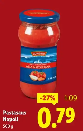 Lidl Pastasaus Napoli aanbieding