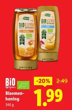 Lidl Bloemen- honing aanbieding