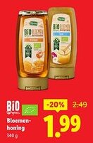 Lidl Bloemen- honing aanbieding