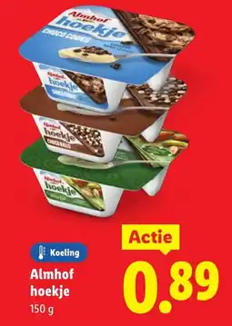Lidl Almhof hoekje aanbieding