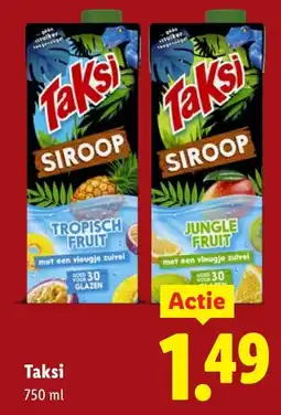 Lidl Taksi aanbieding