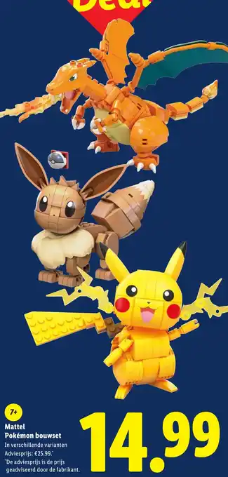 Mattel Pokémon bouwset