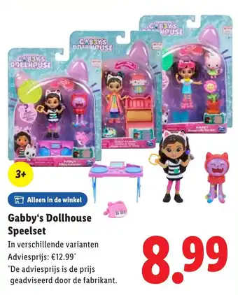 Lidl Gabby's Dollhouse Speelset aanbieding