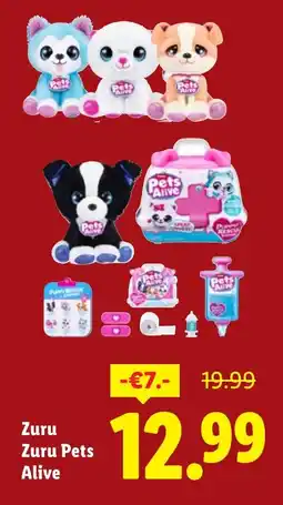 Lidl Zuru Zuru Pets Alive aanbieding